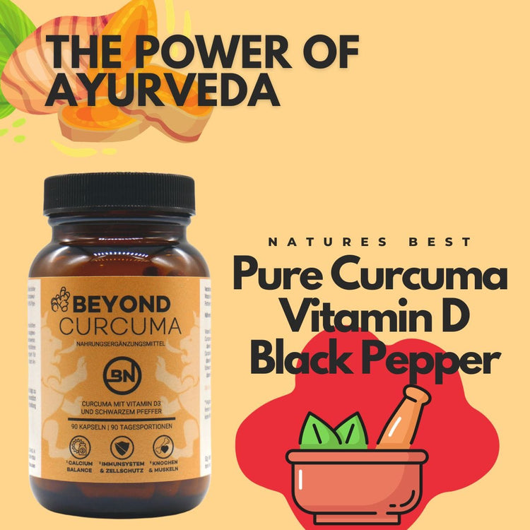 Beyond Nutrition - Beyond Curcuma mit Vitamin D3 - Nahrungsergänzungsmittel