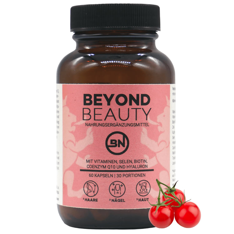 Beyond Beauty denn wahre Schönheit kommt von innnen - Shop Nahrungsergänzungsmittel online | Beyond Nutrition - Haare, Haut, Nägel, Schöne Haut, Vitamine - Produktbild