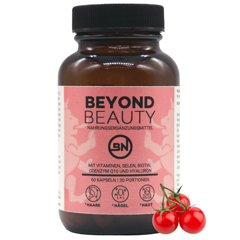 Beyond Beauty denn wahre Schönheit kommt von innnen - Shop Nahrungsergänzungsmittel online | Beyond Nutrition - Haare, Haut, Nägel, Schöne Haut, Vitamine