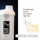 Beverage container with Beyond Nutrition branding and protein information on a white background